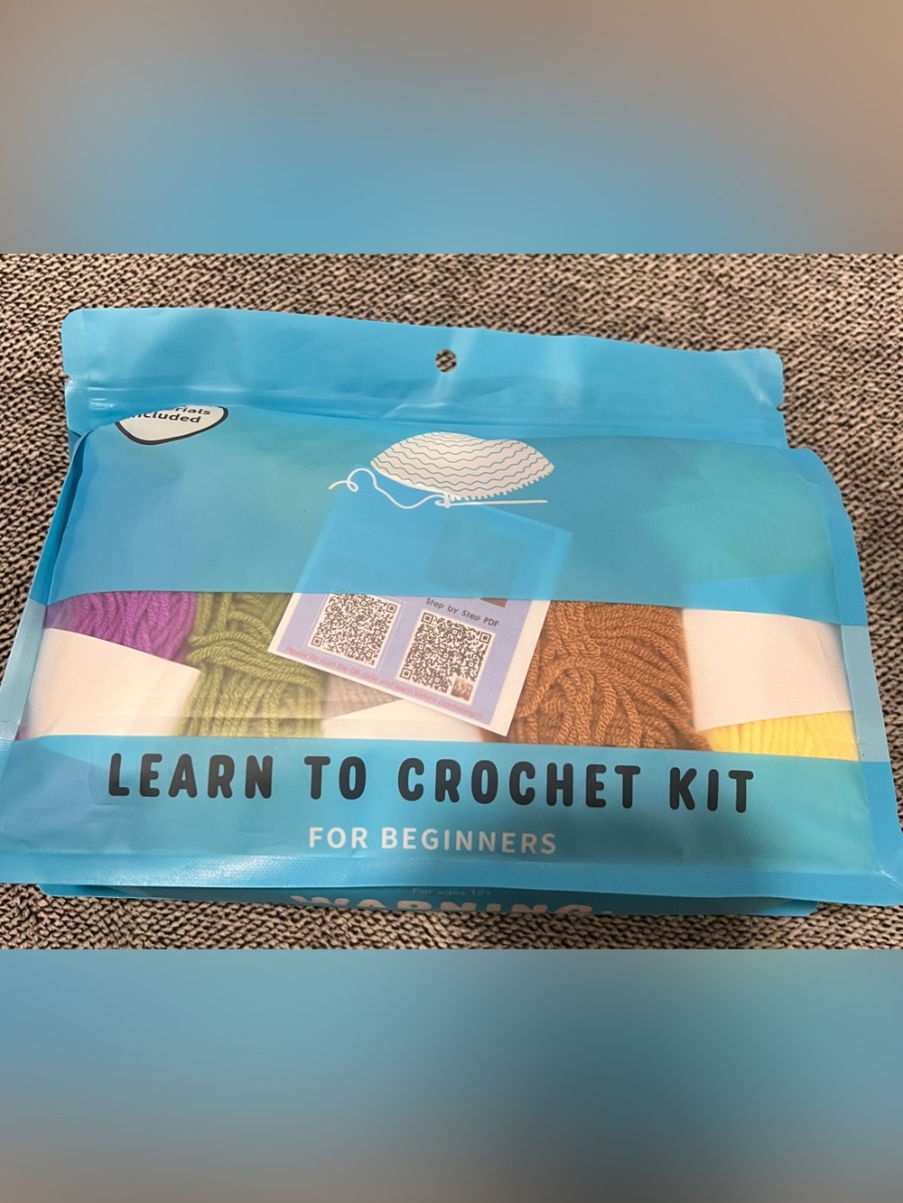Learn to Crochet Kit for Beginners